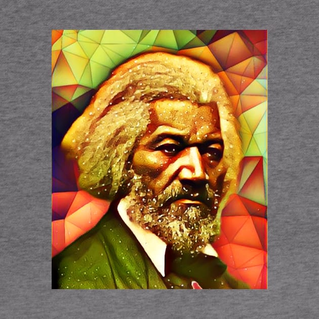 Frederick Douglass Snow Portrait | Frederick Douglass Artwork 8 by JustLit